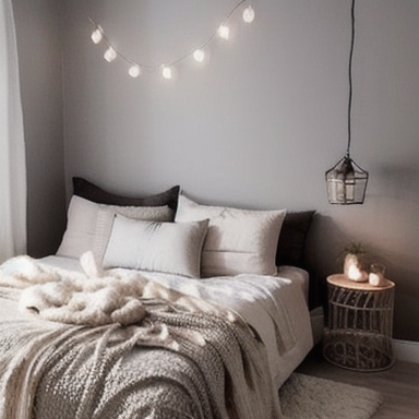 A peaceful and serene bedroom